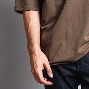 Camisetas Casuales Oversize de Última Moda, 100% Algodón, Tejido Worsted, Diseño con Letras, Anti-Pilling, Más Vendidas - Product Image 2