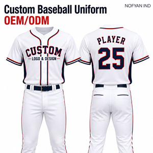 OEM Private Label Baseball Uniforms High Quality <b>Custom</b> Baseball Jerseys Pants Sublimated Baseball Team Uniform Manufacturer - Product Image 2