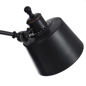 Lampe de table élégante avec abat-jour en tissu blanc, lumière d'appoint contemporaine pour salon - Product Image 5