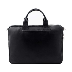 Stylish Premium Black Leather <b>Briefcase</b> for Men with Executive Office Laptop Carry Design Wholesale Supplier - Product Image 2