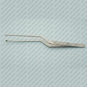 German Yasargil Bayonet Tumor Grasping Forceps 8 Inch 7mm Serrated Jaws Stainless Steel Reusable Neuro Spine Surgical <b>Instrument</b> - Product Image 3
