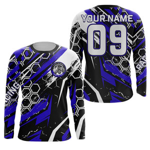 Ropa de Ciclismo de Manga Larga al por Mayor, Jersey Personalizado para Descenso de Montaña, Jersey de Ciclismo para Hombre, Motocross - Product Image 3