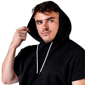 Men Summer Sleeveless Quick Dry Breathable Gym Fitness Training Hoodies Comfortable Design High Quality Gym Hoodies - Product Image 4