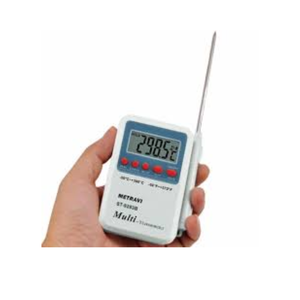 Termómetro de Uso General Metravi ST-9283B OEM, Clasificación IP55, Pantalla LCD, Resolución de 0.1°C, 1 Año de Garantía, Material de PVC, Automático - Product Image 2