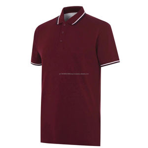 Camiseta Polo de Algodón Personalizada con Logotipo Bordado, Camiseta Polo de Manga Corta para Hombre, Venta al por Mayor Directa de Fábrica - Product Image 2