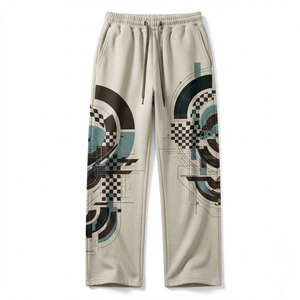 Pantalons DTF personnalisés pour hommes – Vêtements décontractés streetwear – Fournisseur en gros de vêtements – Fabricant de bas de gamme modernes - Product Image 1
