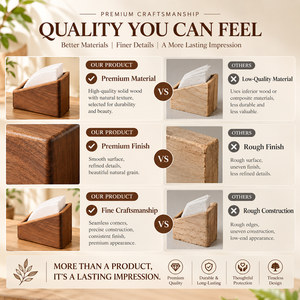 กล่องเก็บอุปกรณ์กาแฟแบบตั้งโต๊ะ WEWOOD หรูหรา เป็นมิตรกับสิ่งแวดล้อม ทำจากไม้ธรรมชาติ สำหรับอุปกรณ์เสริมเอสเพรสโซ - Product Image 3