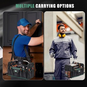 <b>Tool</b> <b>Bag</b> Organizer for Men Multi-Pockets and Adjustable Shoulder Strap Portable <b>Tool</b> Box Home Essentials - Product Image 6