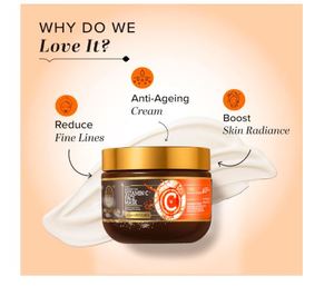 Crema Facial con Vitamina C Natural Khadi para Reducir Líneas Finas y Arrugas, Sin Parabenos, Aceites Minerales ni Sulfatos - Product Image 2