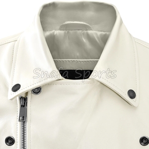 เสื้อแจ็คเก็ตหนังแท้สำหรับผู้หญิง, เสื้อแจ็คเก็ตหนังแท้แฟชั่น - Product Image 3