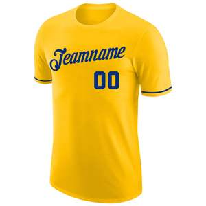 Nueva Colección de Camisetas de Béisbol Personalizadas con Nombre de Equipo y Número de Jugador, Secado Rápido, Poliéster de Alto Rendimiento, Proveedor de Fábrica OEM ODM - Product Image 1