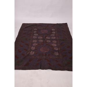 Cubrecama Bohemio Vintage Kantha Suzani Bordado a Mano, Lavable, de Algodón con Diseño Floral, Manta India, Ropa de Cama Bohemia - Product Image 2