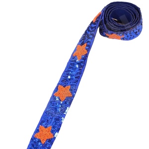 Sangle de sac à main en perles à paillettes étoilées Sangles de sac en perles de rocaille en or blanc personnalisées pour sacs - Product Image 1