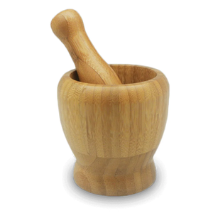 Mortar & Pestle Medicine And Garlic Masher Wholesale Supplier Wood Mortar Pestle Customized Logo Accepted - Product Image 6