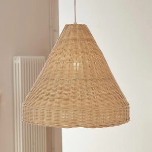 Round Handmade Luxury Modern Pendant <b>Lamp</b> Woven From Natural Rattan Eco-Friendly Lightweight Decorative Home Lighting - Product Image 2