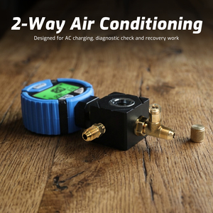 Manómetro Digital de Baja Presión para Refrigerante Único con Función de Prueba de Fugas, -14.5~800psi, 88 Refrigerantes Disponibles para HVAC - Product Image 6
