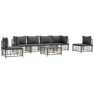 Conjunto de Muebles de Jardín Color Antracita - Product Image 3