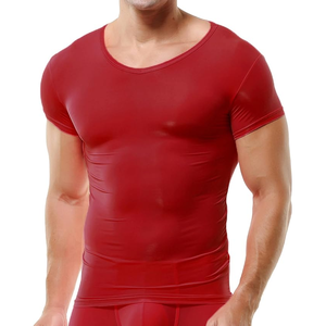 Casual Wear <b>Men</b> Undershirt Trend Anti Wrinkle Breathable Eco-Friendly 100% Cotton Short Sleeve Premium Quality Cheap Price - Product Image 1