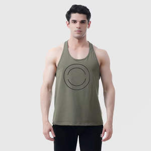 Débardeur décontracté pour hommes, vêtements de sport pour la musculation et le fitness, tissu 100% coton, OEM, été, débardeur pour hommes de haute qualité - Product Image 4