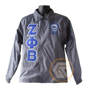 Chaqueta Bordada Personalizada con el Logotipo de la Hermandad Zeta Phi Beta para Mujer, de Poliéster Transpirable de Alta Calidad - Product Image 5