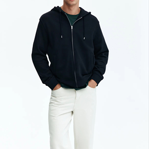 Sweat à capuche personnalisé pour homme en molleton de coton premium, pull-over chaud d'hiver, streetwear décontracté - Product Image 1