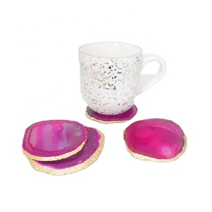 แผ่นรองถ้วยชาอาเกตสีธรรมชาติ,ที่รองแก้วอุปกรณ์อาหารเย็นในครัวเรือนทันสมัยดีไซน์ล่าสุด - Product Image 1