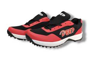 รองเท้าคริกเก็ตแบบมีปุ่มยางกันลื่น รองเท้ากีฬา ทนทาน ยึดเกาะดี เหมาะสำหรับการฝึกซ้อมและการแข่งขัน แพ็ค 10 คู่ รับทำโลโก้ตามสั่ง ขายส่ง - Product Image 3