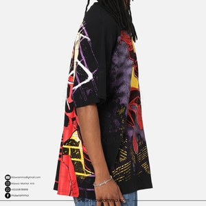 Camiseta Premium Casual Oversize de Jersey 100% Algodón con Estampado Digital Personalizado de Logotipo, Alta Calidad, Unisex, Moda Urbana, ¡Oferta Caliente! - Product Image 3