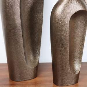 Jarrón de Flores de Aluminio Art Deco Hecho a Mano, Ligero, Resistente al Óxido, Decoración Personalizada para el Hogar de Pascua, Venta al por Mayor - Product Image 6