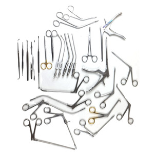 Juego de instrumentos profesionales de acero inoxidable para cirugía endoscópica manual de senos paranasales, kit quirúrgico ENT reutilizable, certificado CE por DMD - Product Image 1