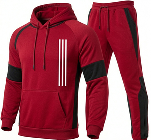 Ensembles de survêtements de football unisexes ajustés, respirants et confortables, avec lettrage, design haut de gamme, pour le printemps, vente en gros - Product Image 4