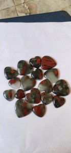 Piedra de Sangre Africana de Diseño Premium a Precio Mayorista, Gema Natural Tallada en Corazón, Tratamientos Naturales, 10mm-50mm, para Mujer - Product Image 6