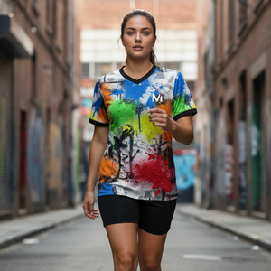 Maillot de football premium, impression par sublimation, uniforme de football, design de couleur personnalisé, tenue d'équipe, kit léger et respirant - Product Image 6