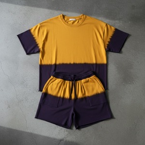 Conjuntos de Pantalones Cortos Casuales para Hombre, Diseño Nuevo 2026, Camiseta de Manga Corta, Pantalones Cortos, Conjunto Deportivo Sólido, Ropa Casual para Hombre - Product Image 1