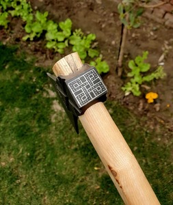 Custom Handmade Viking Mammen <b>Axe</b> Etched Carbon Steel Blade Ash Wood <b>Handle</b>, Camping <b>Axe</b> Bushcraft <b>Axe</b> - Product Image 3