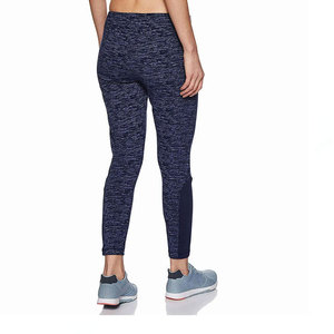 Women's High Waist Solid <b>Pink</b> Yoga <b>Leggings</b> Full Length Seamless Four-Way Stretch Reflective Elastic Waist Pants Pockets Cotton - Product Image 5