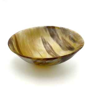 Cuenco de Cuerno de Búfalo Natural Estilo Vintage, Hecho a Mano, Ecológico, Duradero, Apto para Alimentos, para Exhibición, Almacenamiento y Decoración - Product Image 6