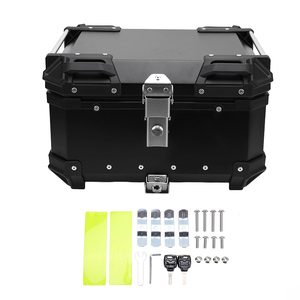 Boîte arrière de <span class=keywords><strong>moto</strong></span> en alliage <span class=keywords><strong>d</strong></span>'aluminium de qualité supérieure 32L, coffre de <span class=keywords><strong>moto</strong></span> durable, boîte de rangement supérieure, boîte arrière pour <span class=keywords><strong>moto</strong></span>, scooter - Product Image 1