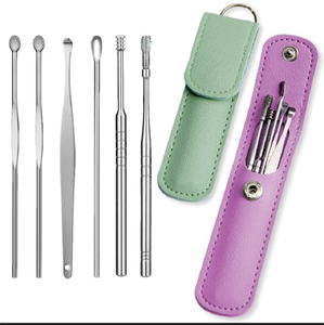 <b>Ear</b> Wax Removal Cleaner Portable <b>Ear</b> <b>Cleaning</b> <b>Tool</b> With Soft Flexible Tips For Safe Comfortable <b>Ear</b> Care - Product Image 1