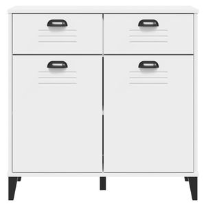 Madia VIKEN legno bianco ingegnerizzato 31.5 "x 15.7" x 31.5" - Product Image 6