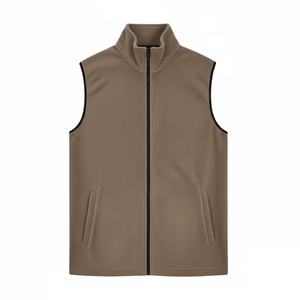 Gilet en toile doux, chaud et léger avec fermeture éclair intégrale, imperméable, à capuche, pour la chasse en extérieur, fournisseur de marque privée, hiver - Product Image 4