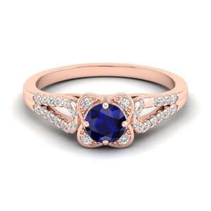 REYES Wholesale Price 925 Sterling <b>Silver</b> Moissanite and Blue Sapphire Gemstone Rings For Women High Quality Fine Jewelry - Product Image 6