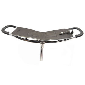 Silla de trípode profesional de cuero, ligera y plegable, con soporte para caminar, para pesca, golf, senderismo y camping - Product Image 6