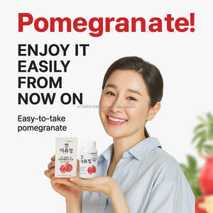 Capsules OEM coréennes de grenade 90 avec poudre de fruit antioxydante de haute pureté - Product Image 2