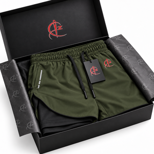Shorts de sport pour hommes avec logo personnalisé, séchage rapide, respirant, élastique, pour la course à pied, avec poches latérales, shorts de sport pour la salle de sport - Product Image 6