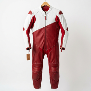 Combinaison de moto en cuir artisanale sur mesure, équipement de course professionnel ajusté sur mesure - Product Image 4