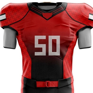Hot Sale Fully Customized Men American Football Uniform Hot Selling <b>Top</b> Trending Anti Wrinkle American Football Uniform - Product Image 3
