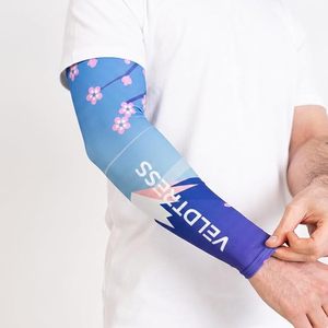 Manguito de compresión para brazos y antebrazos, de licra/poliéster de secado rápido, soporte para codo de tenista, para tenis, baloncesto y golf - Product Image 3