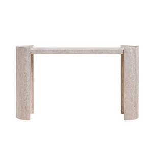 Modern Design 53.15-Inch Faux MARS <b>Marble</b> Pattern <b>Console</b> <b>Table</b> Entryway Living Room Narrow <b>Console</b> <b>Table</b> MDF Skinny Sofa <b>Table</b> - Product Image 2