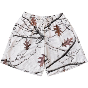 Pantalones Cortos Deportivos de Malla con Estampado de Jungla para Hombre, Pantalones Cortos de Baloncesto con Diseño Estampado, Pantalones Cortos Deportivos Ligeros y Transpirables - Product Image 3